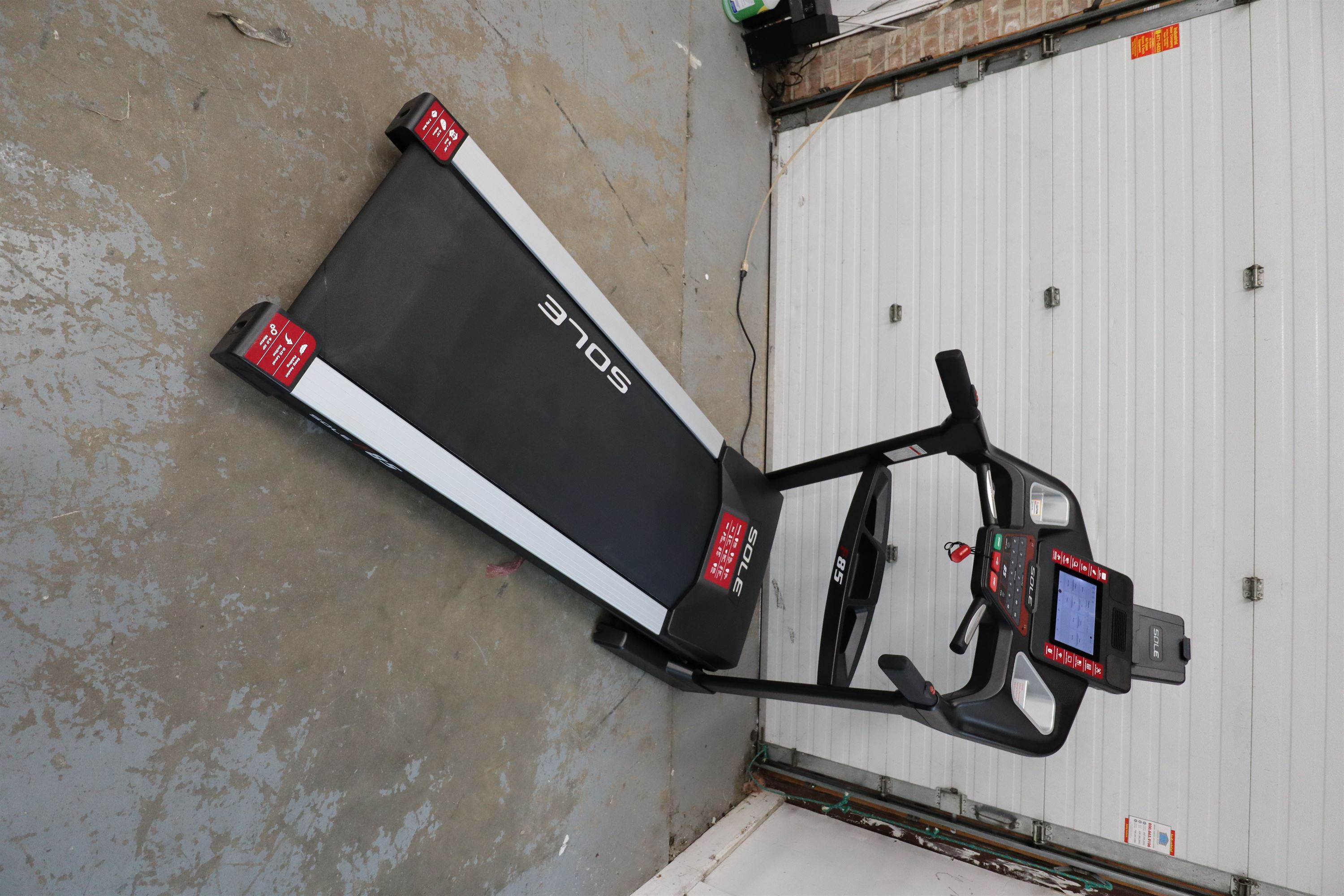 Used Sole F85 585820 Folding Treadmill