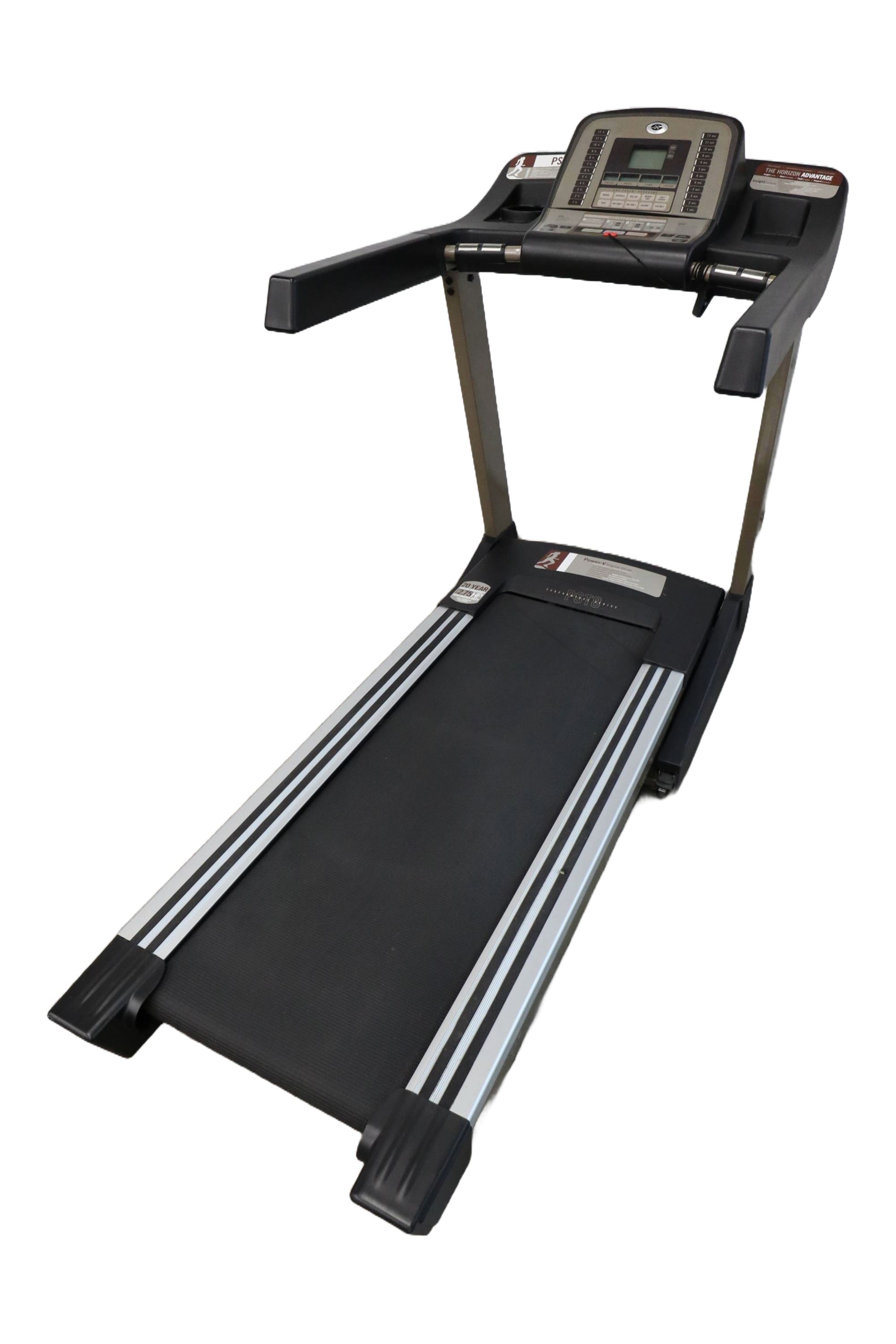 Used Horizon Fitness PST8 Folding Treadmill