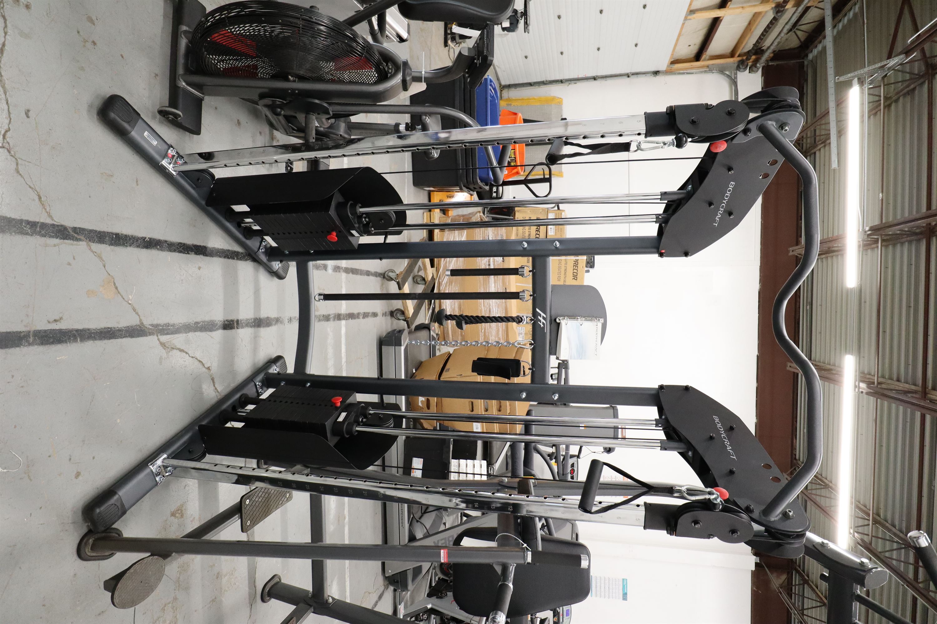 Used BodyCraft HFT Functional Trainer BCHFT 19124801 Home Gym Strength System