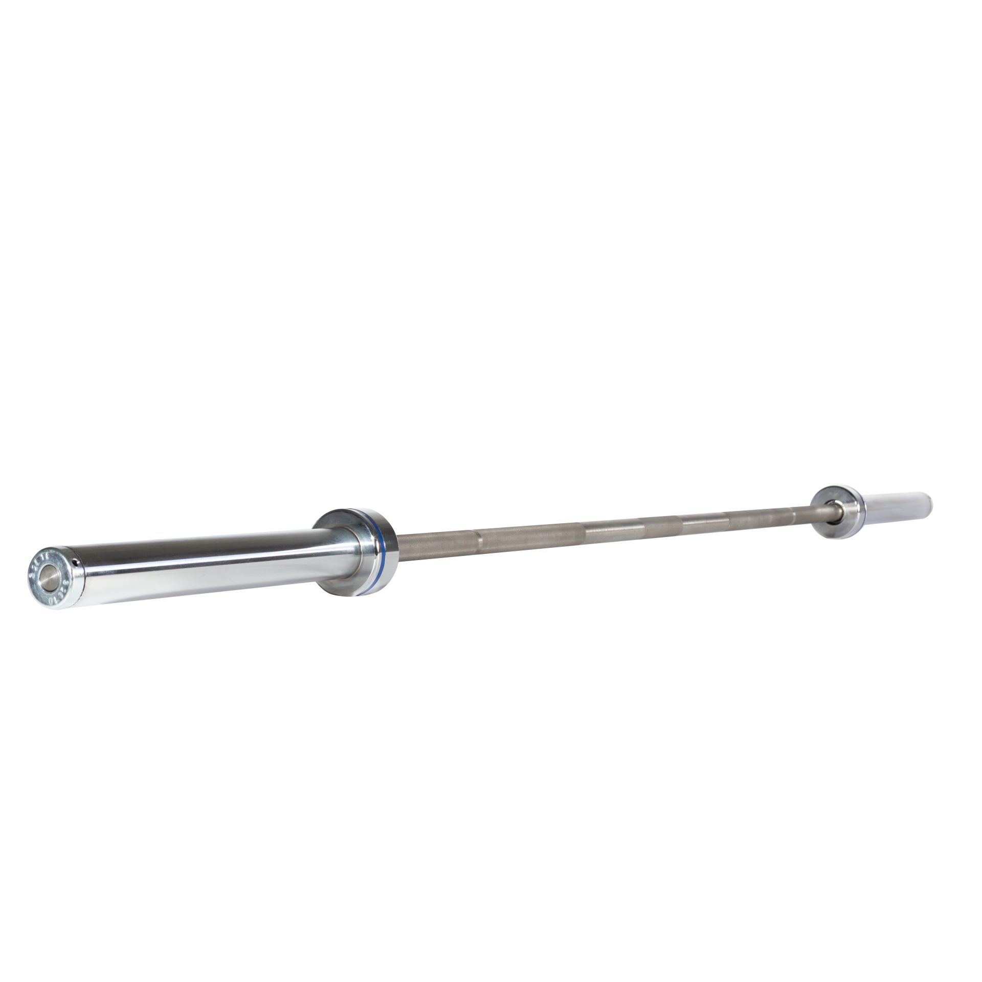 New York 20 Kg Mens Elite Stainless Steel Bar with Needle Bearing Sleeves 28mm Freeweights & Accessories