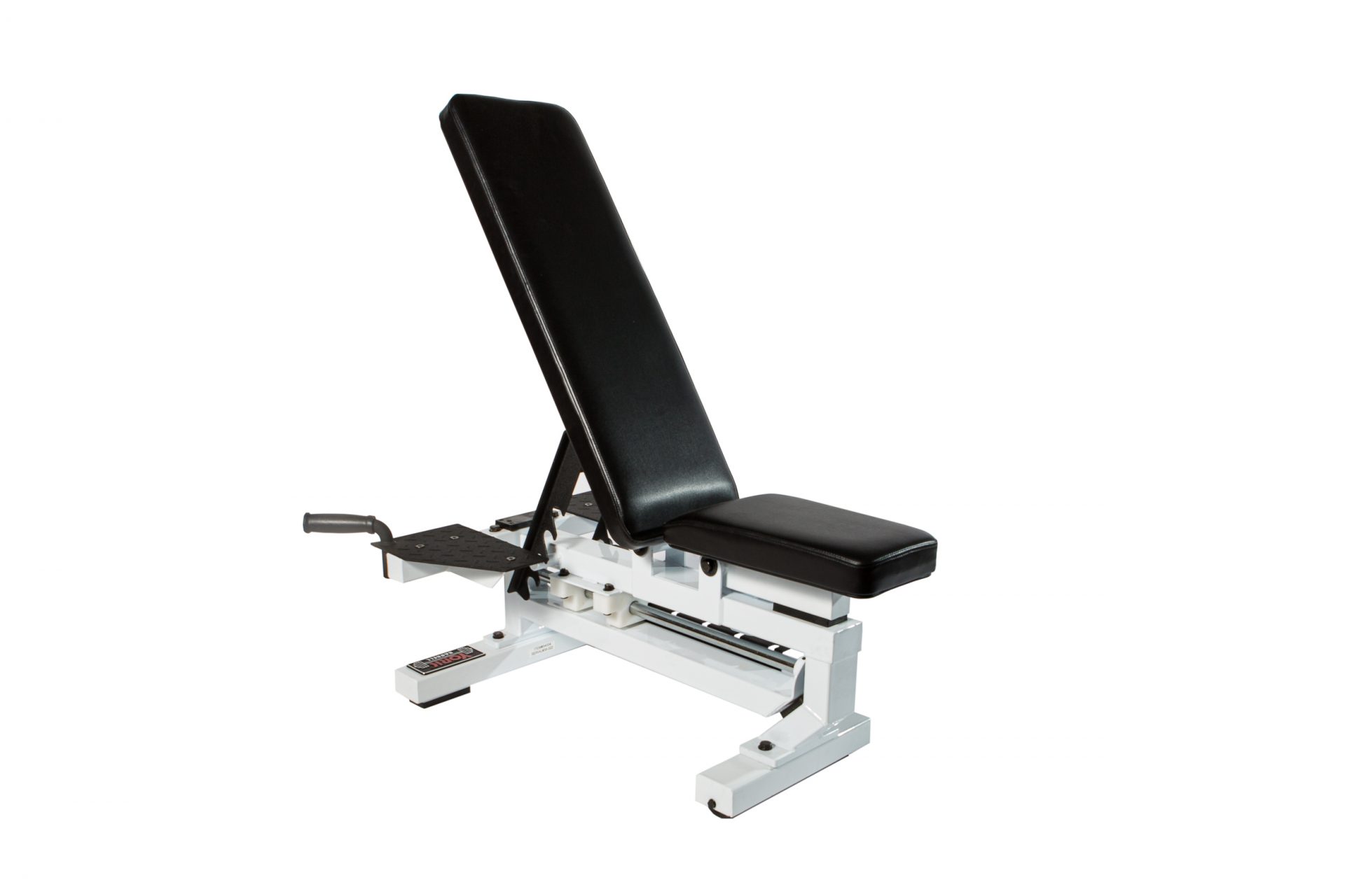 New York ST Multi-Function Bench with wheels - White Freeweights & Accessories