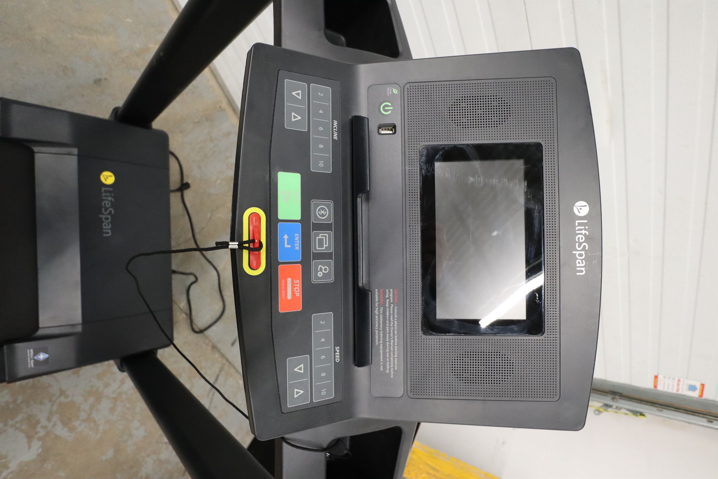 Used Lifespan TR1200i T12L100109 Folding Treadmill