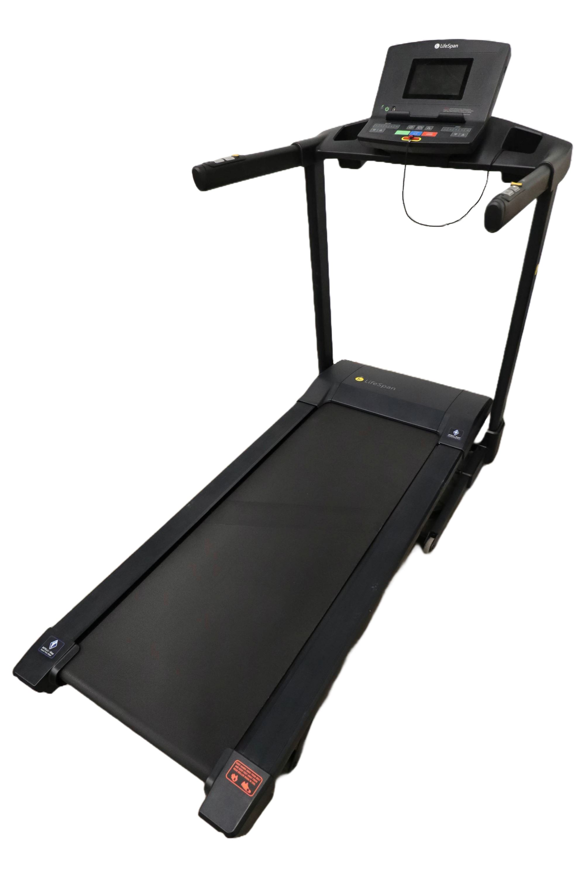 Used Lifespan TR1200i T12L100109 Folding Treadmill