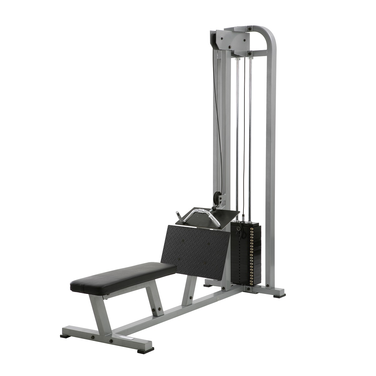 New York ST Low Row  - White                                      250 lb weight stack Freeweights & Accessories