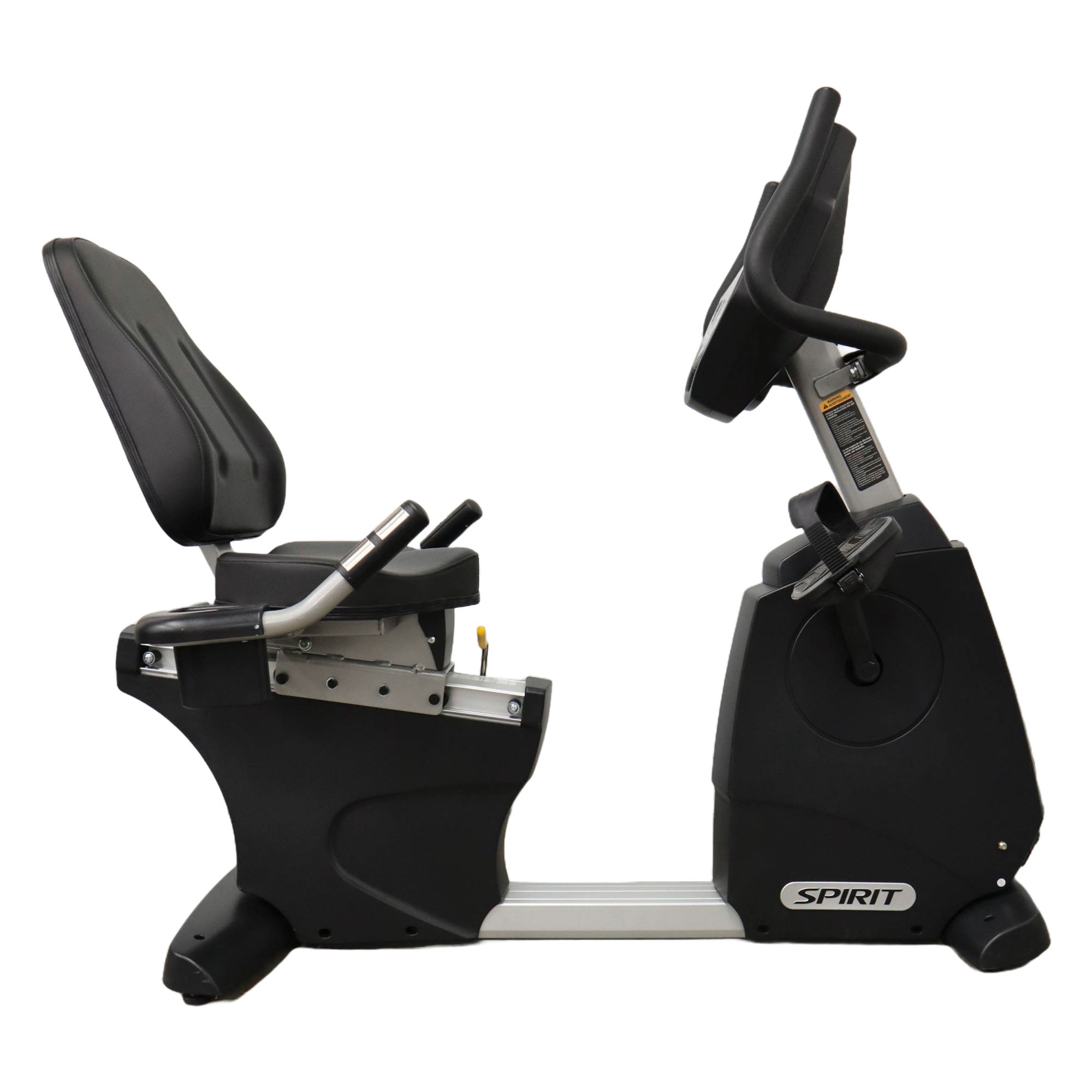 Used Spirit Fitness CR800 800145 Recumbent Stationary Bike