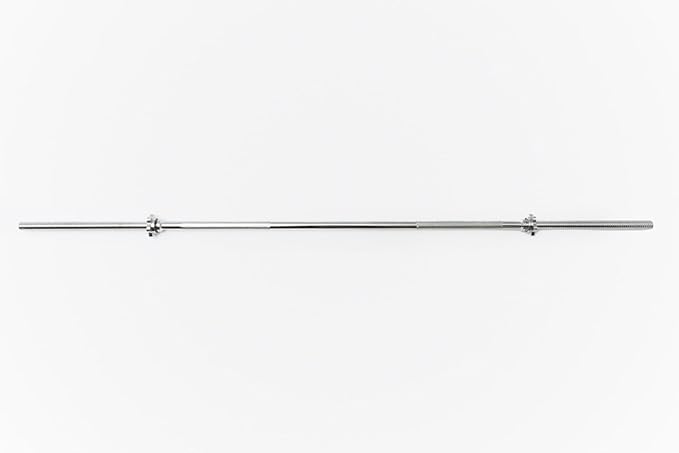 New York Std. 5 Ft. Chrome Spin-Lock Bar w/ Spin-Lock Collars Freeweights & Accessories