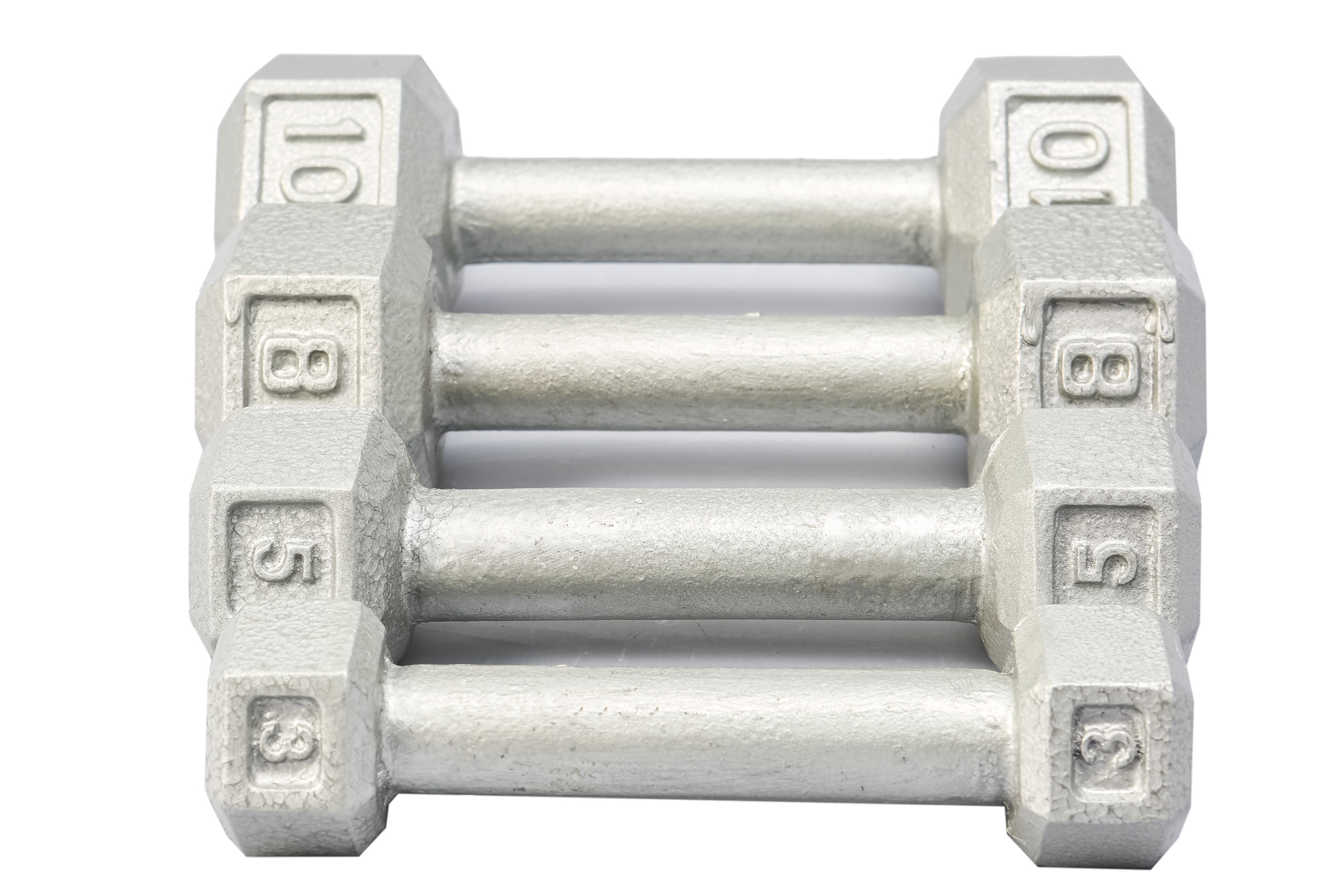New York 85 lb Cast Iron Hex Dumbbell Freeweights & Accessories