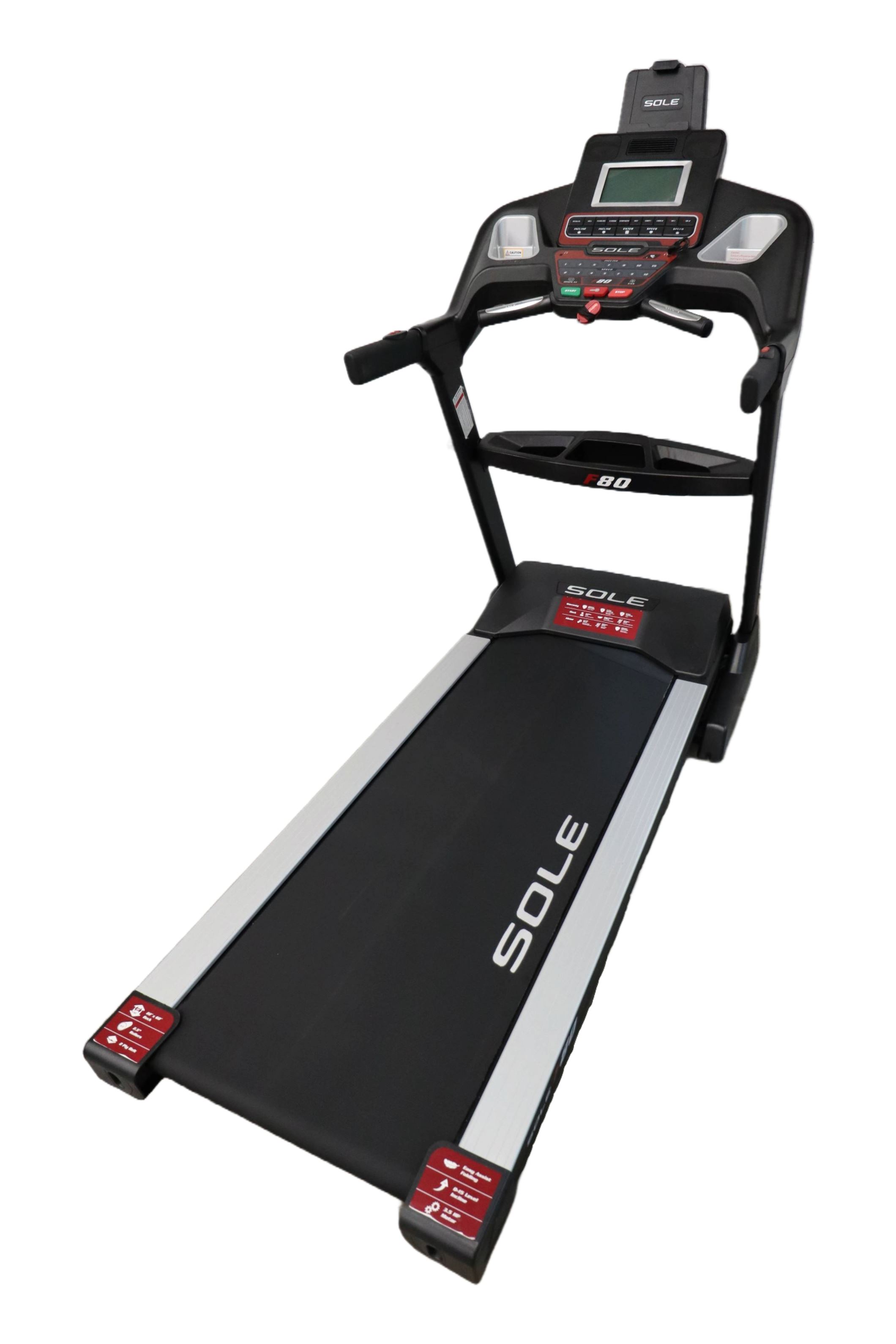 Used Sole F80 580818 Folding Treadmill