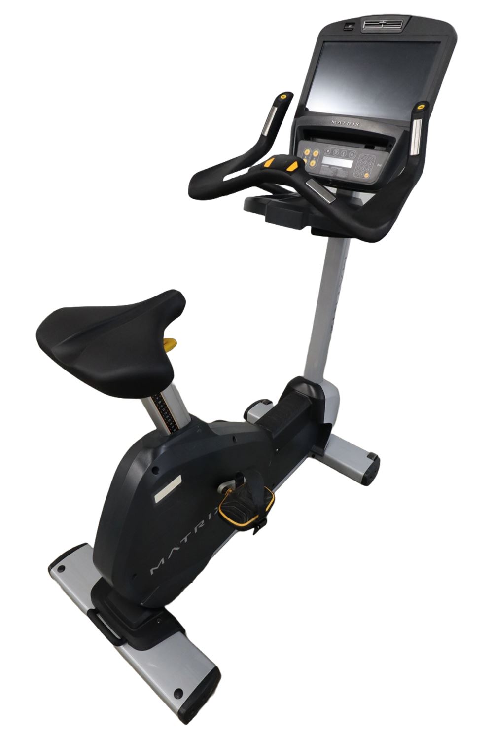 Used Matrix U7X (HURESAC-7XE-05-C Console) CB9219 Upright Stationary Bike