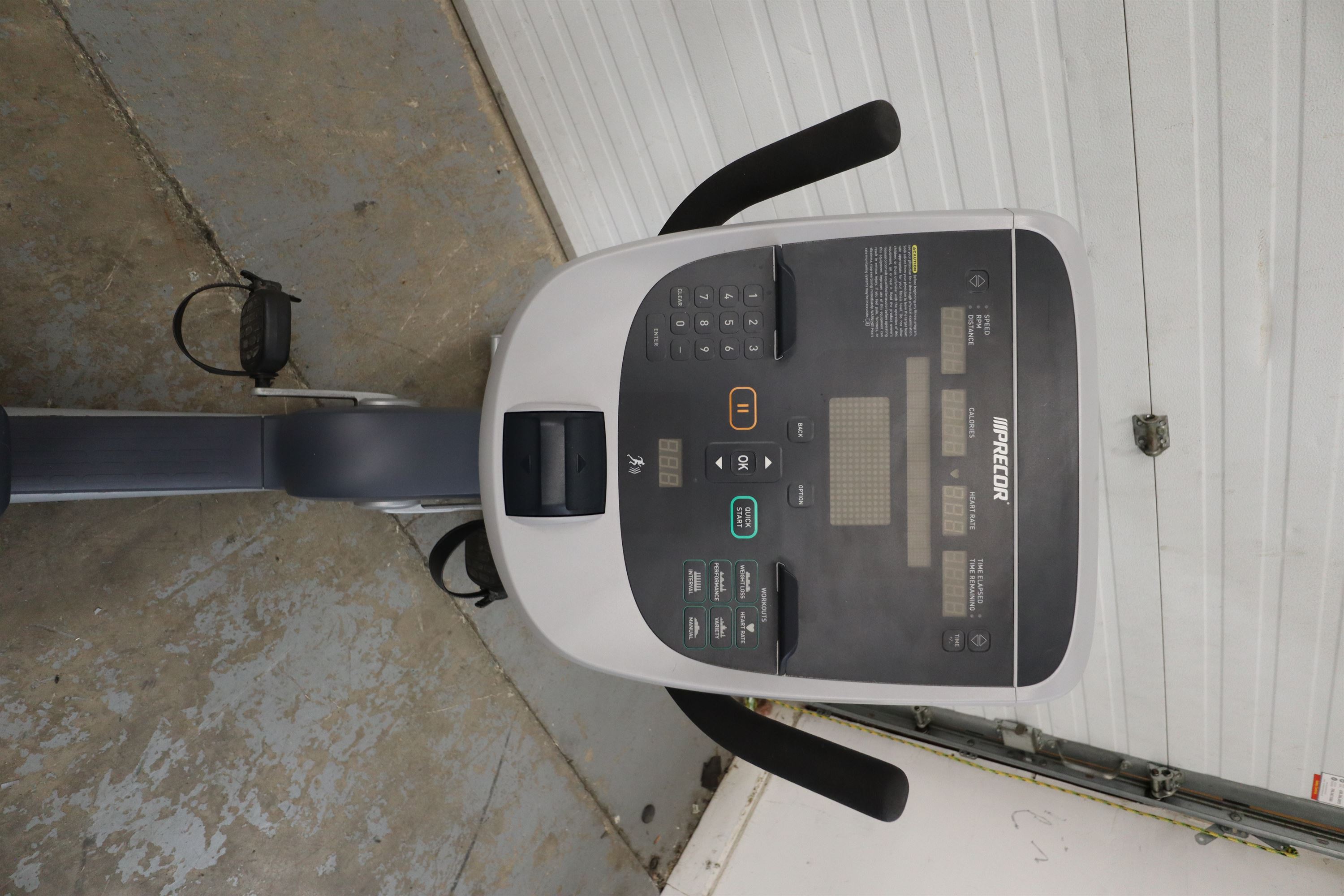 Used Precor RBK 835 AXHGD2 Recumbent Stationary Bike