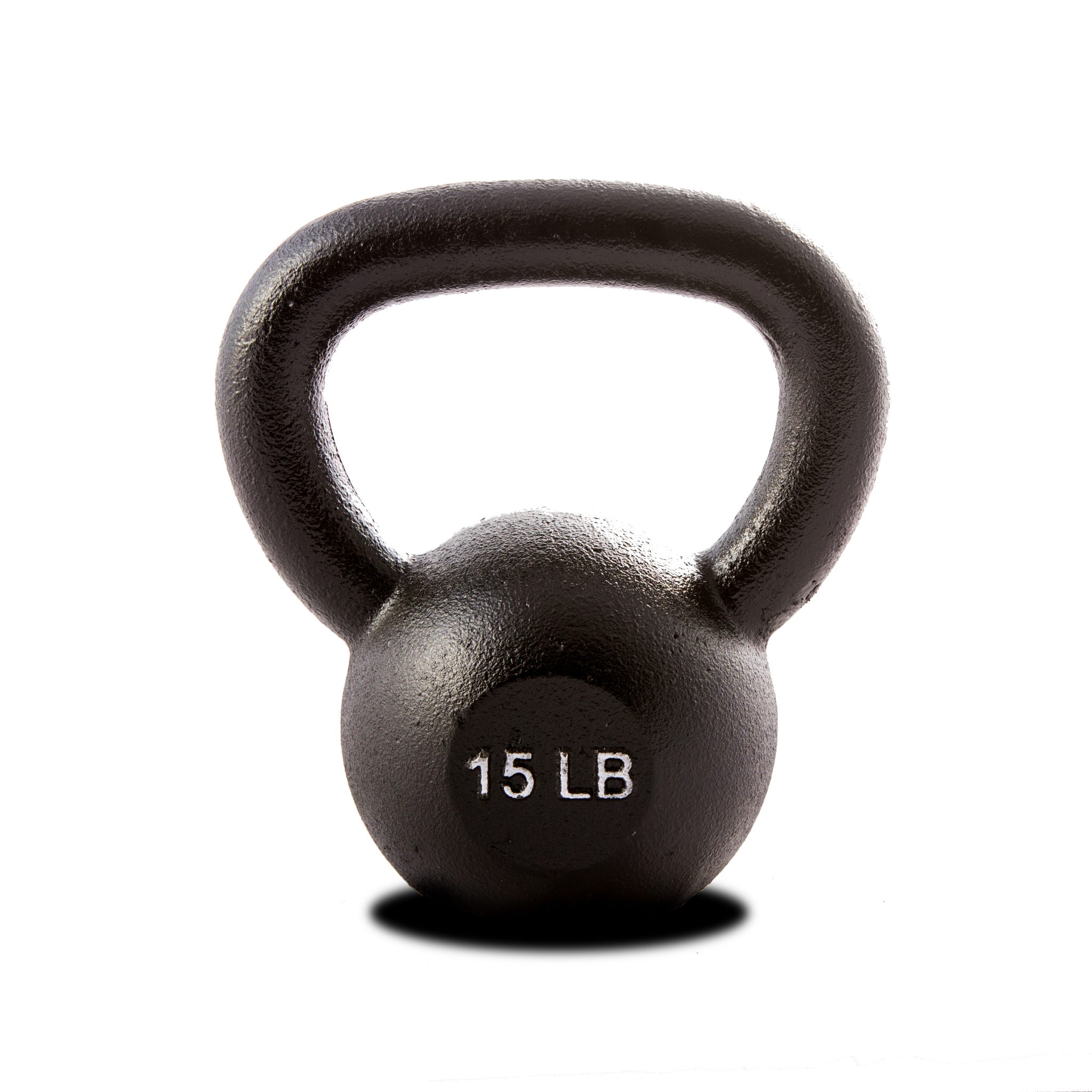 New York 15 lb. Single Kettlebell - Black Freeweights & Accessories