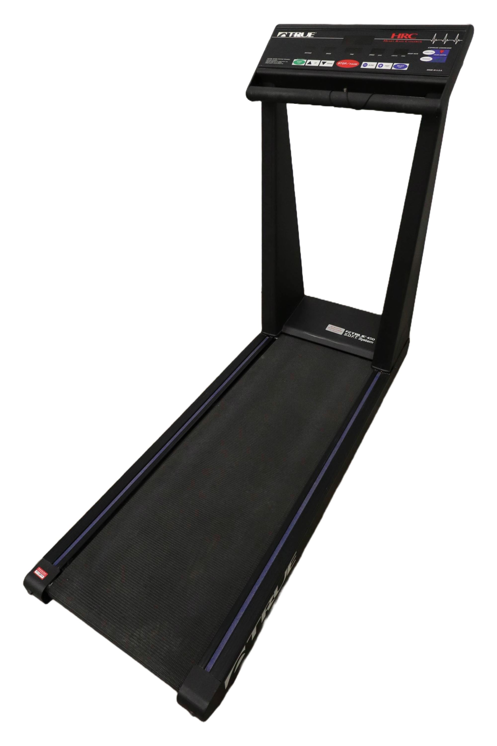 Used True Fitness 450 S.O.F.T. System Non Folding Treadmill