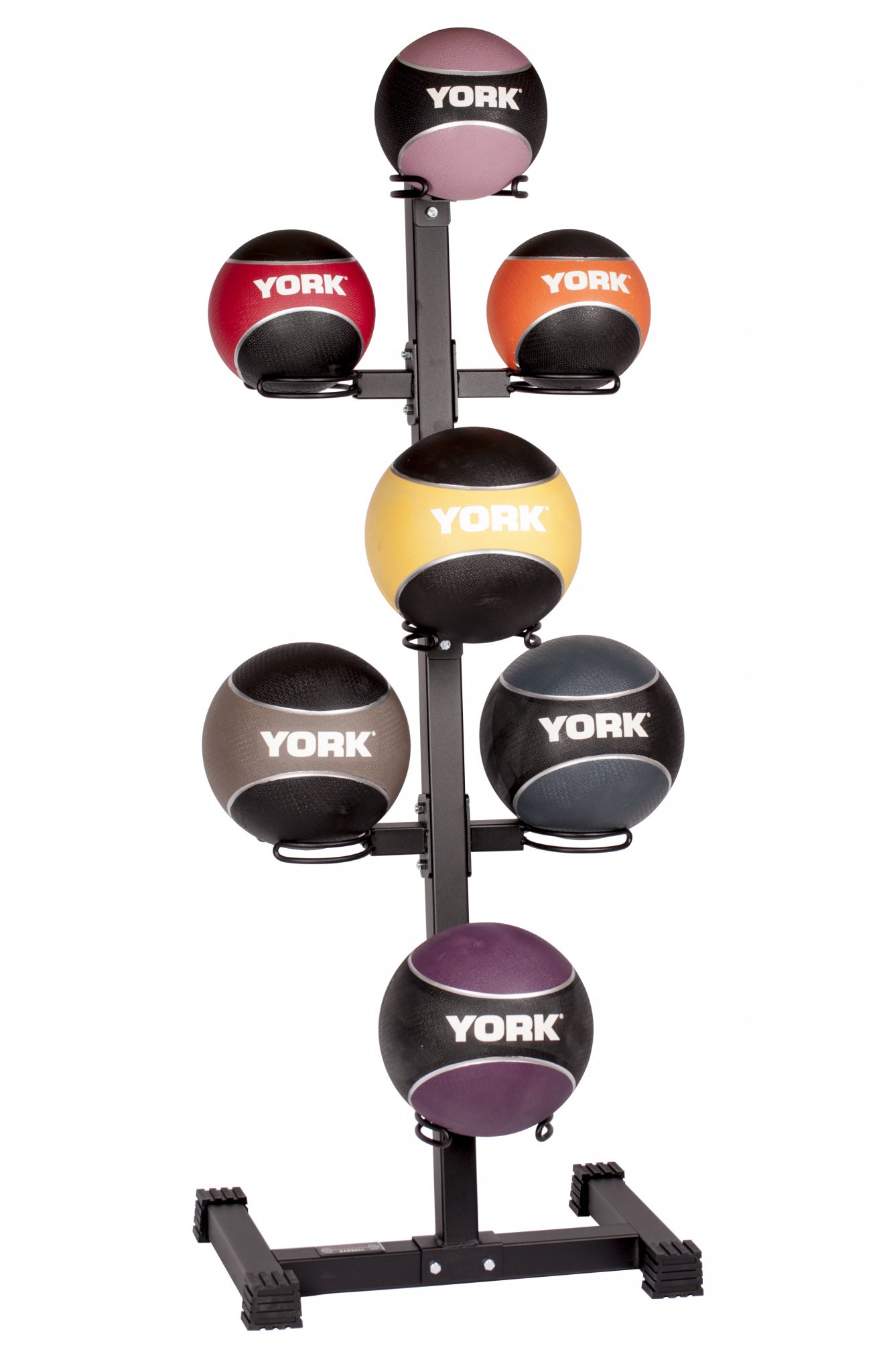 New York Medicine Ball Storage Rack - 7 ball - Vertical Freeweights & Accessories