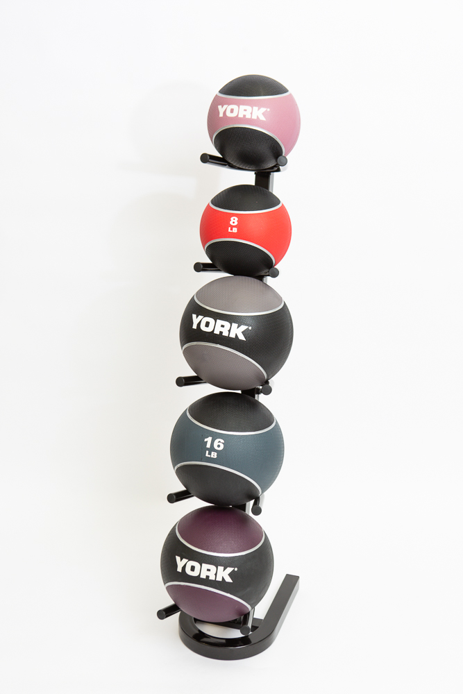 New York Medicine Ball Display Stand - Vertical Freeweights & Accessories