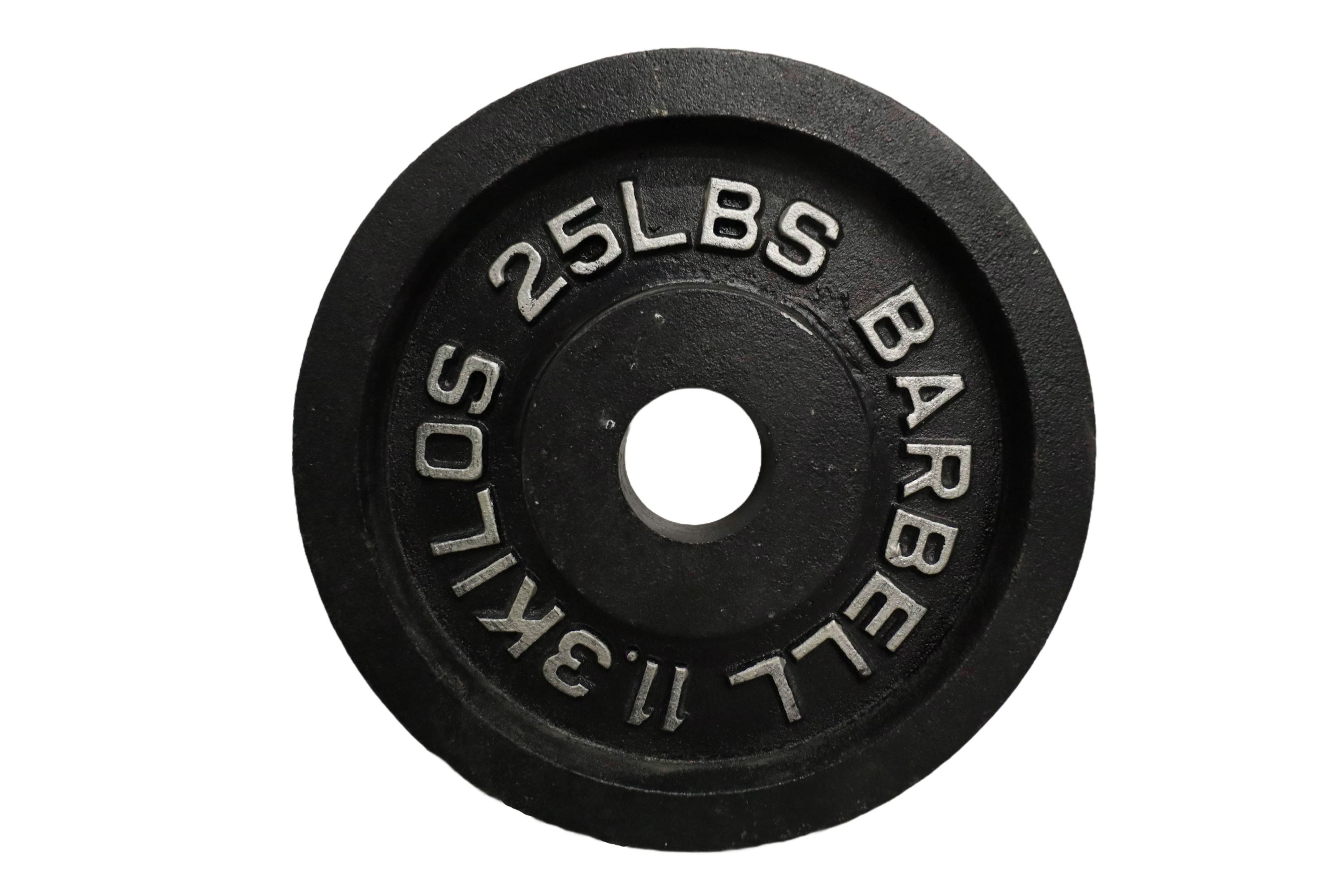 Used Body-Solid 25lb Olympic Plate Weight Freeweights & Accessories