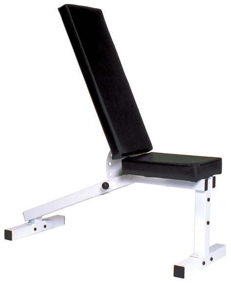 New York Pro Series 206ID White - w/ Adjustable Incline/Decline Freeweights & Accessories