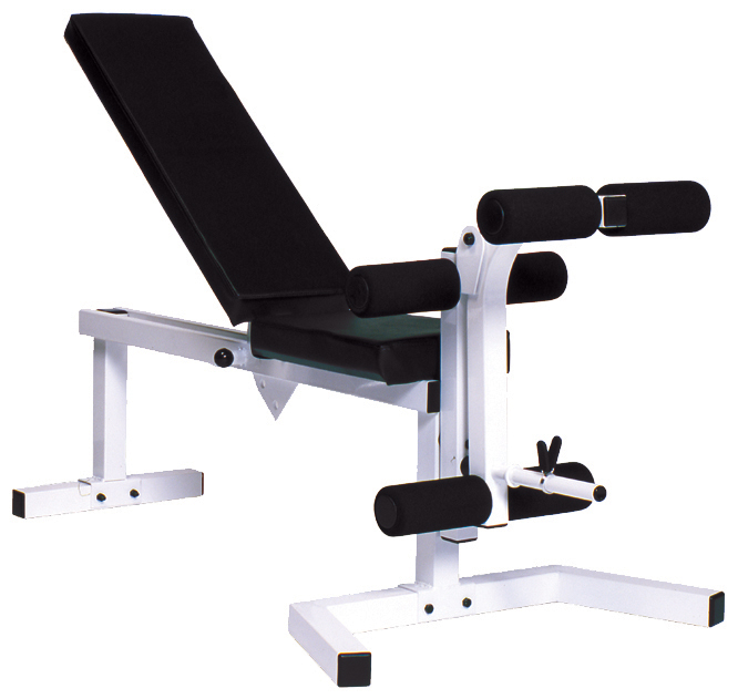 New York Pro Series 210 With 205 FI Bench plus 202 Leg Curl Attachment Freeweights & Accessories