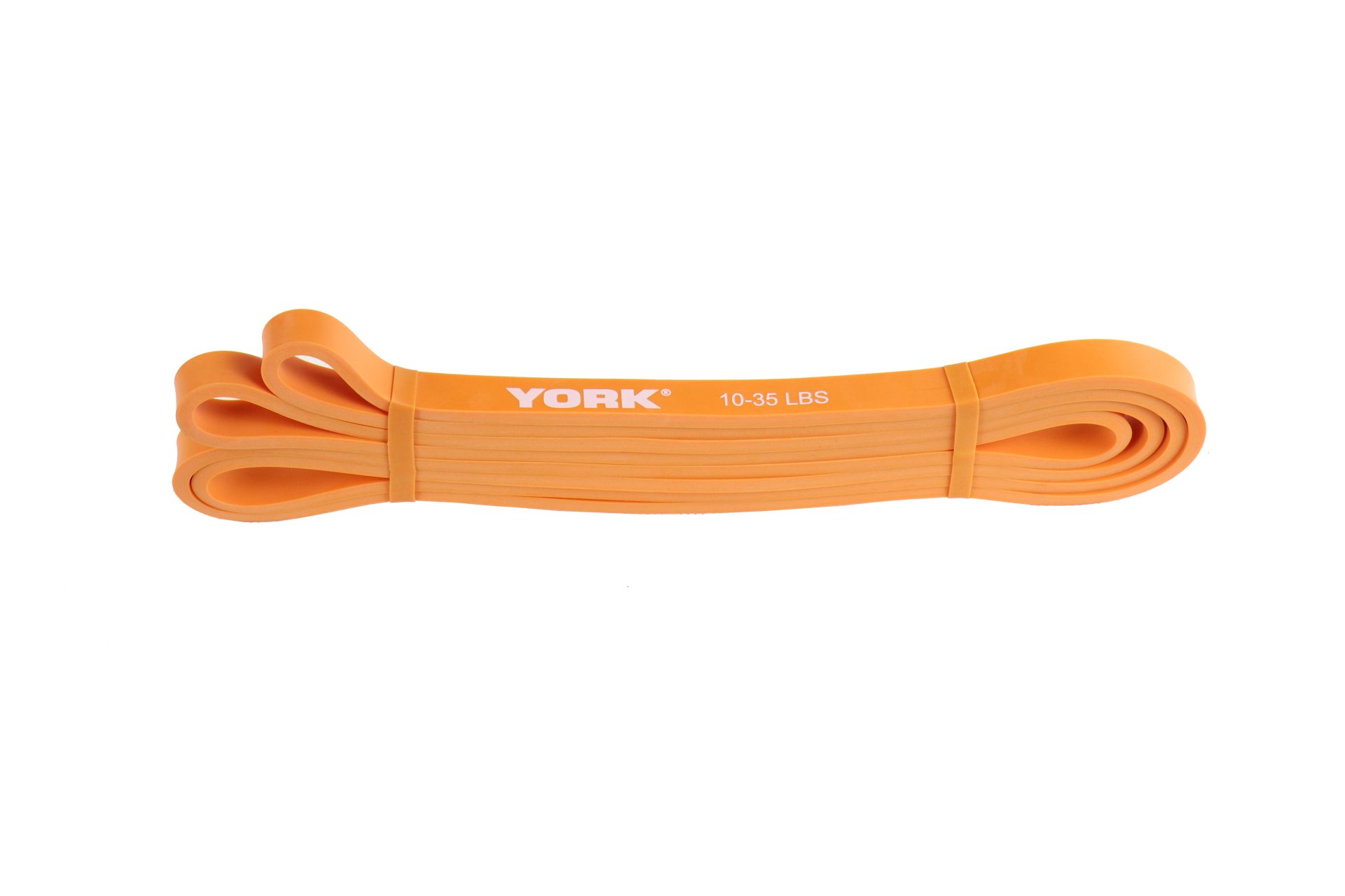 New York York Fitness Band - 13mm - 10-35lb resistance - Orange Freeweights & Accessories