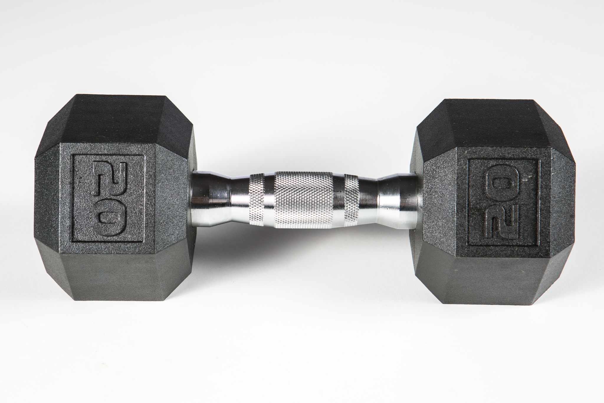 New York 20 lb. YORK Premium PVC Hex Dumbbells Freeweights & Accessories