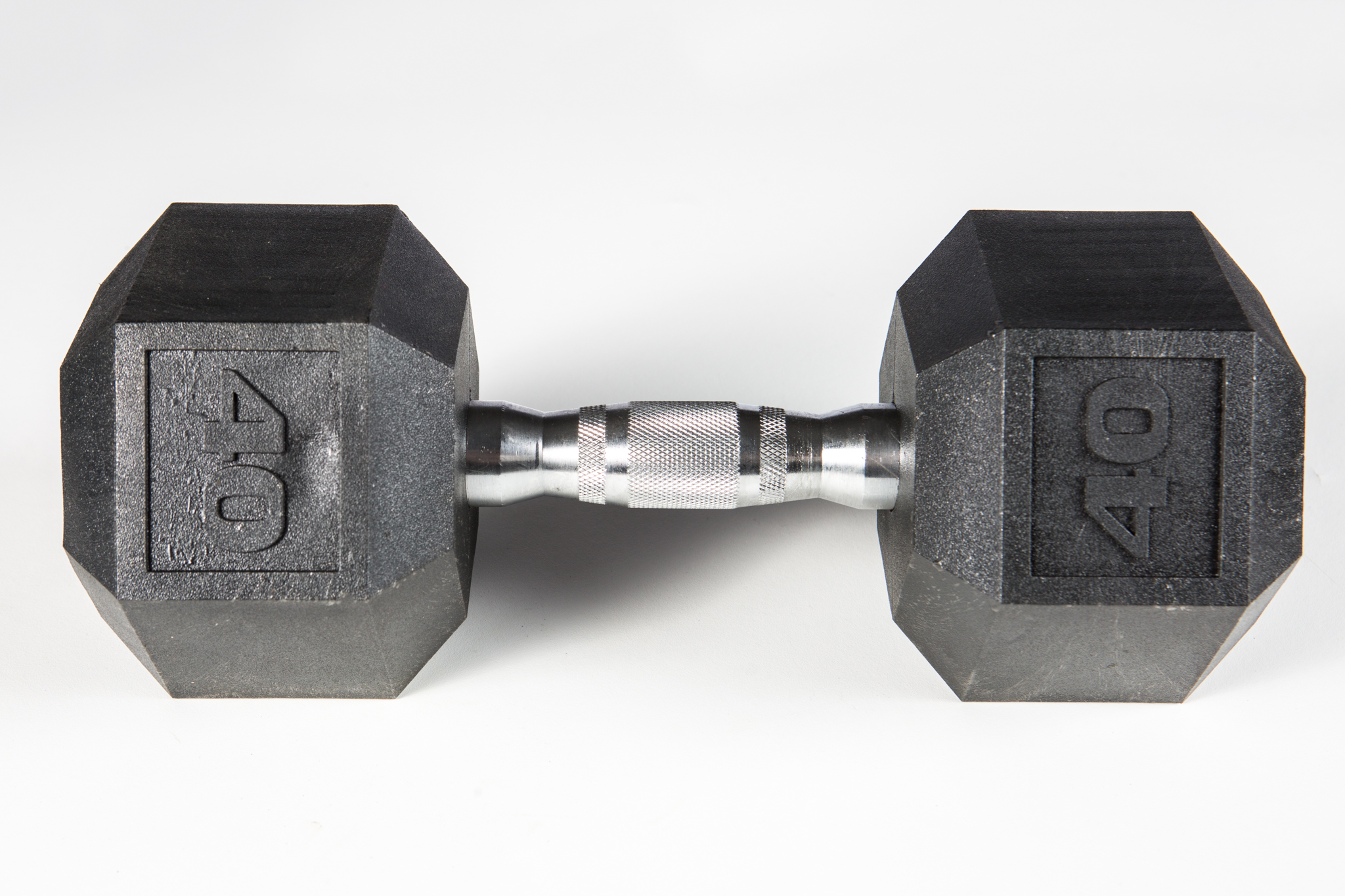 New York 40 lb. YORK Premium PVC Hex Dumbbells Freeweights & Accessories