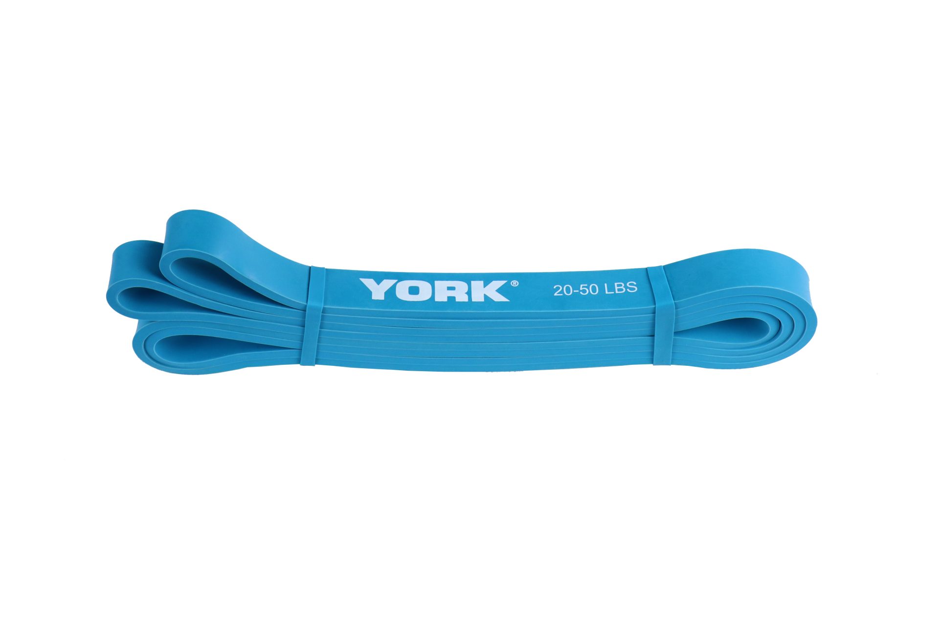 New York York Fitness Band - 19mm - 20-50 lb resistance - Light Blue Freeweights & Accessories