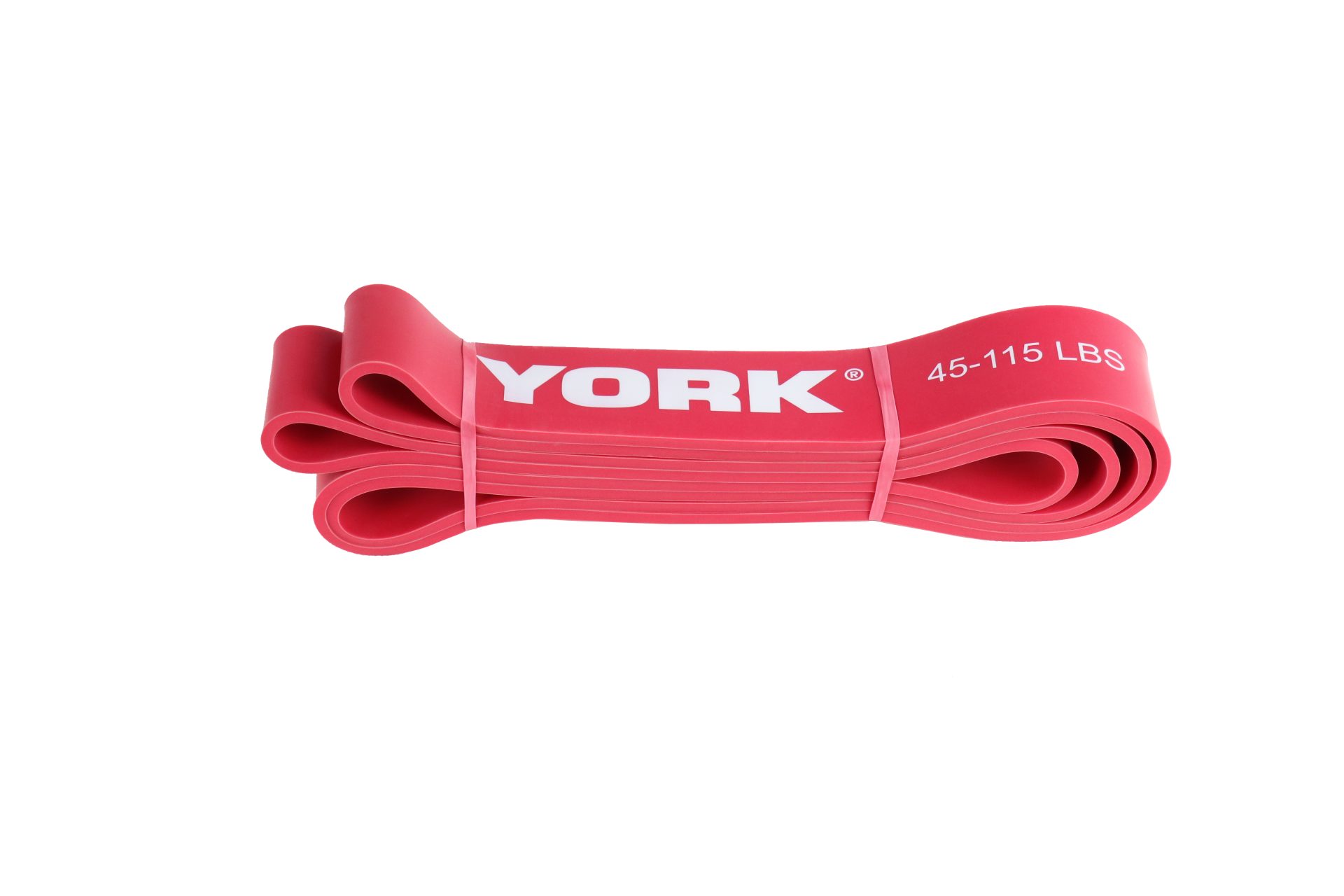 New York York Fitness Band - 45mm - 45-115 lb resistance - Red Freeweights & Accessories