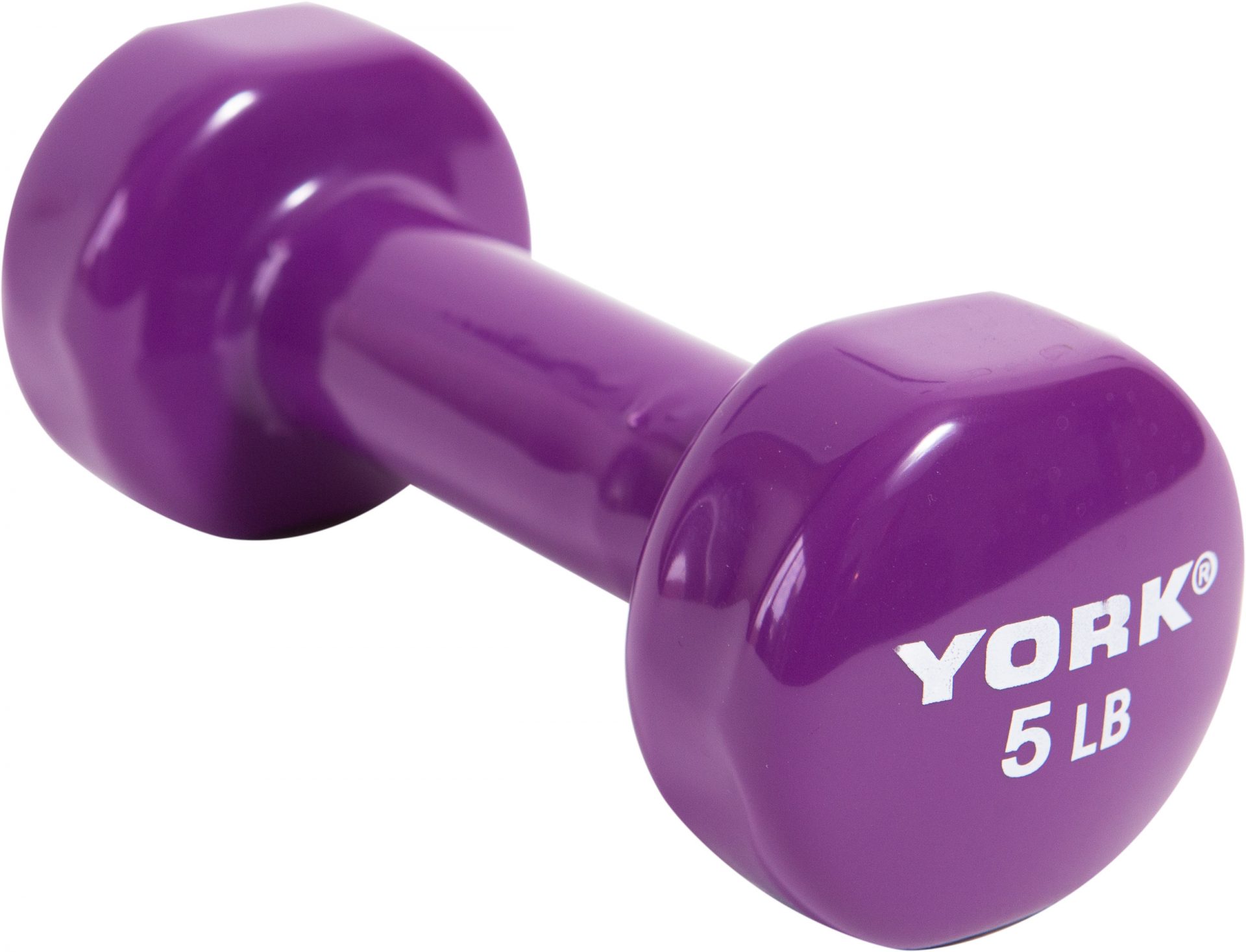 New York 5 lb Vinyl Fitbell - Light Blue Freeweights & Accessories