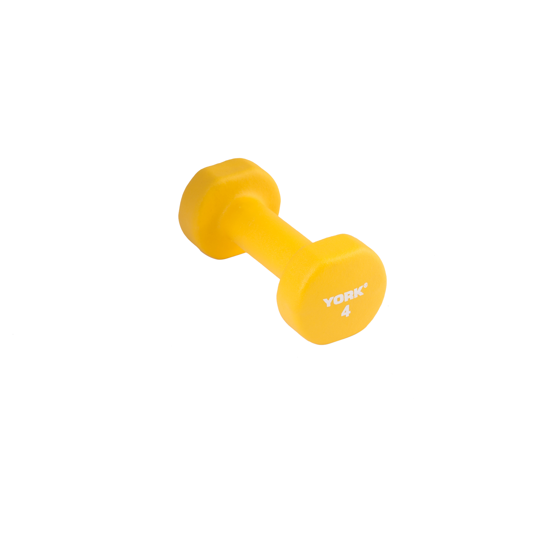 New York 4 lb.   Neoprene Fitbell - Yellow Freeweights & Accessories