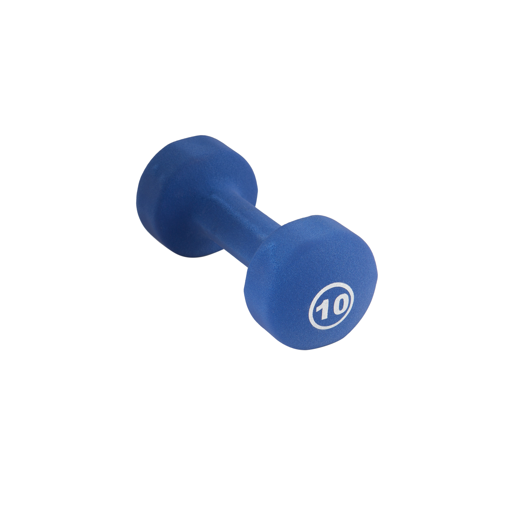 New York 10 lb. Neoprene Fitbell - Royal Blue Freeweights & Accessories