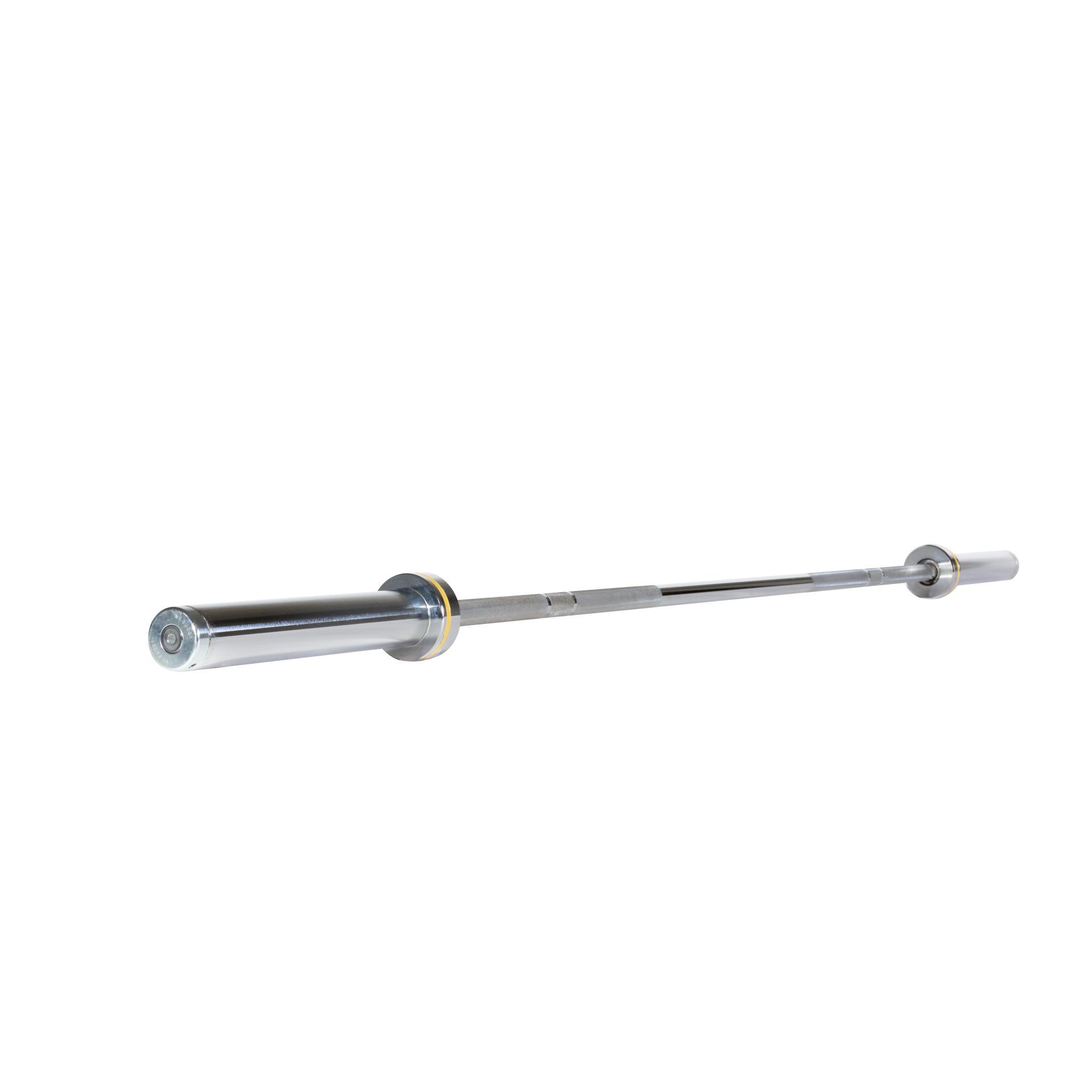 New York Womens 15 kg Elite Competition Olympic Bar - 25 mm, Needle-bearing, Satin Chrome Freeweights & Accessories