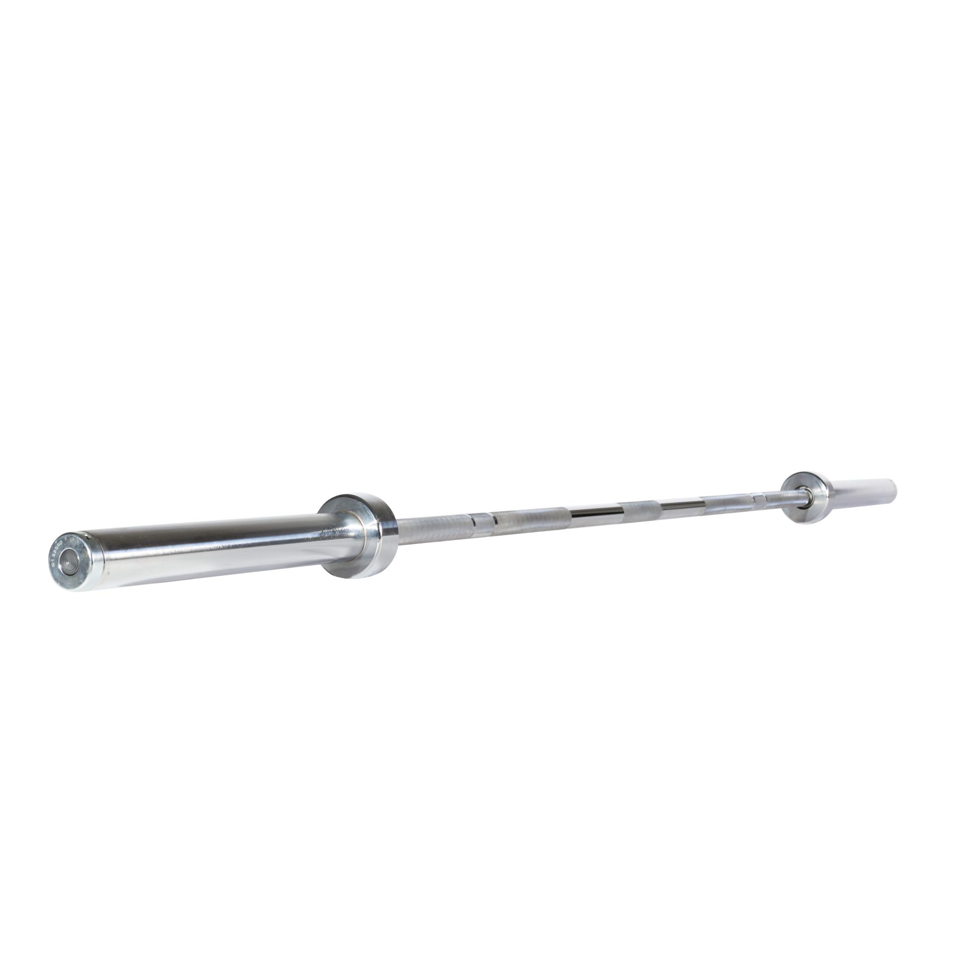 New York Mens 20 kg YORK Olympic Training Bar - 28 mm, Satin Chrome Freeweights & Accessories