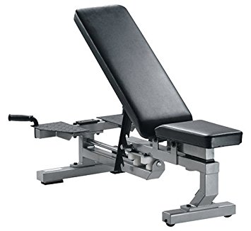 New York ST Multi-Function Bench with wheels - Silver Freeweights & Accessories