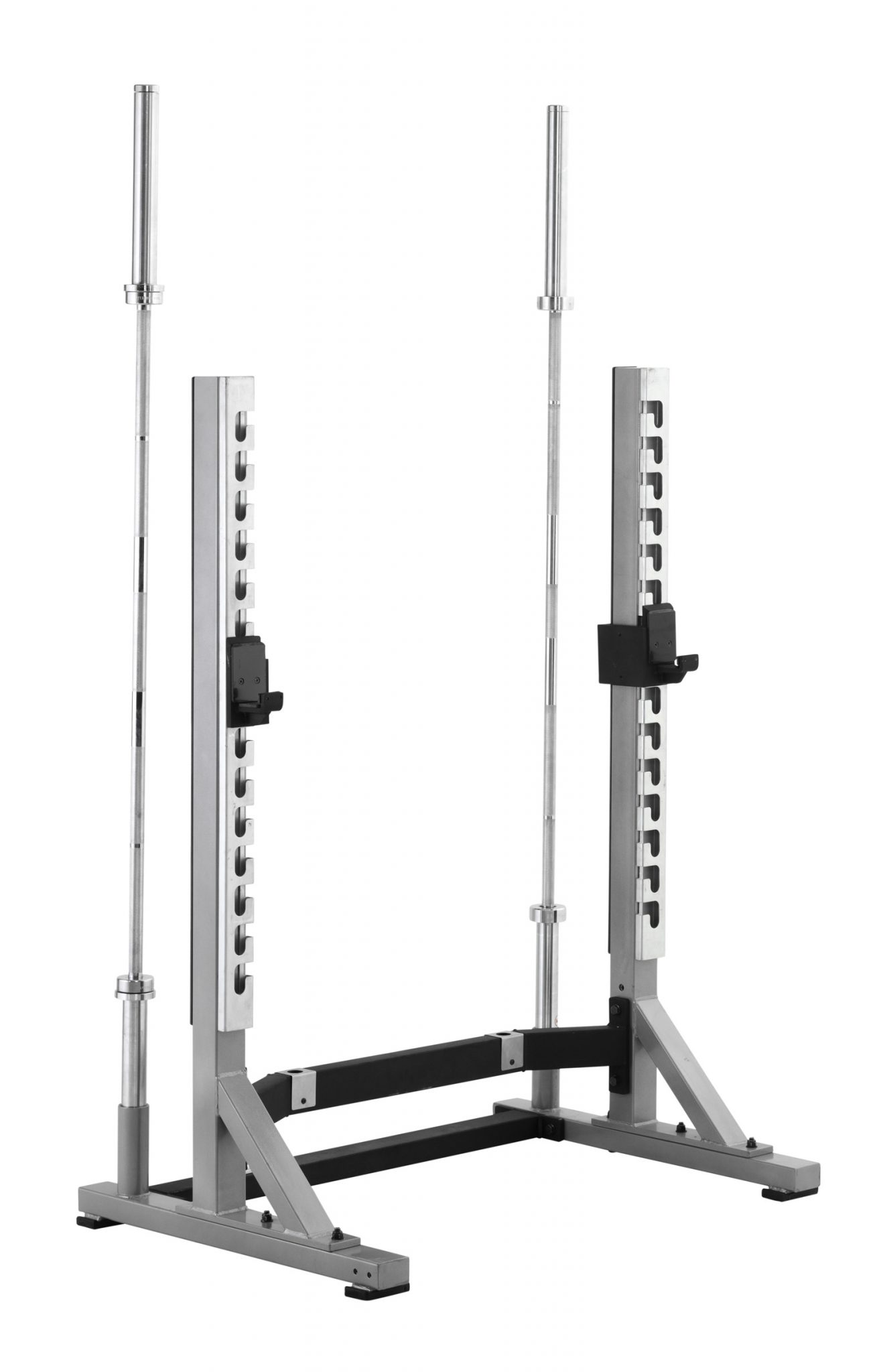 New York York STS Collegiate Rack- Silver Only Freeweights & Accessories