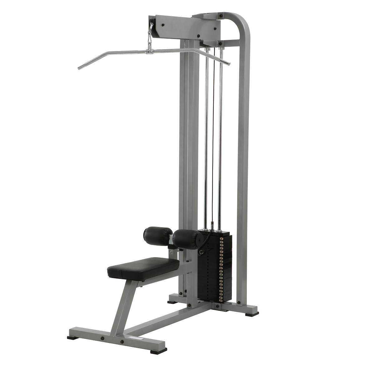 New York ST Lat Pulldown - White                                 250 lb weight stack Freeweights & Accessories