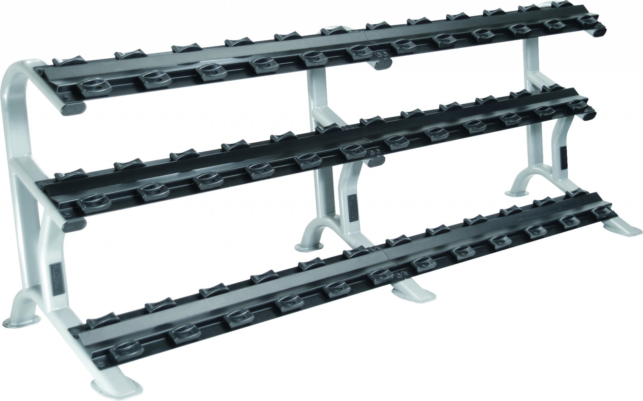 New York 3 - Tier ETS Dumbbell Rack for Pro-Style Dumbbells (18 Pairs) Freeweights & Accessories