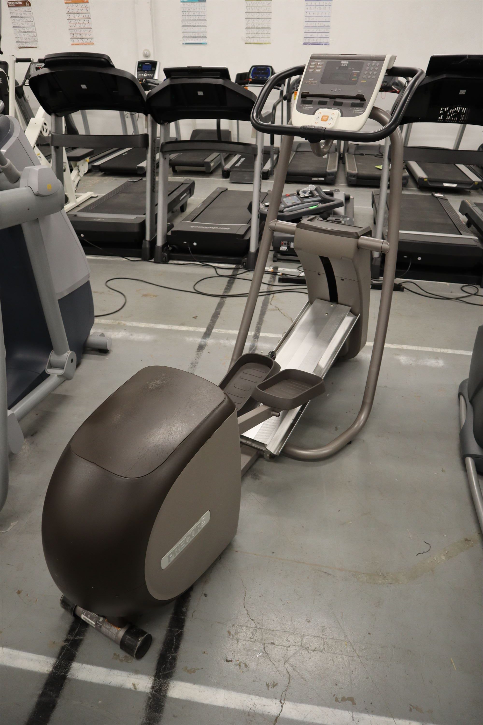 Used Precor EFX 5.31 AMWEB0 Adjustable Inline Elliptical