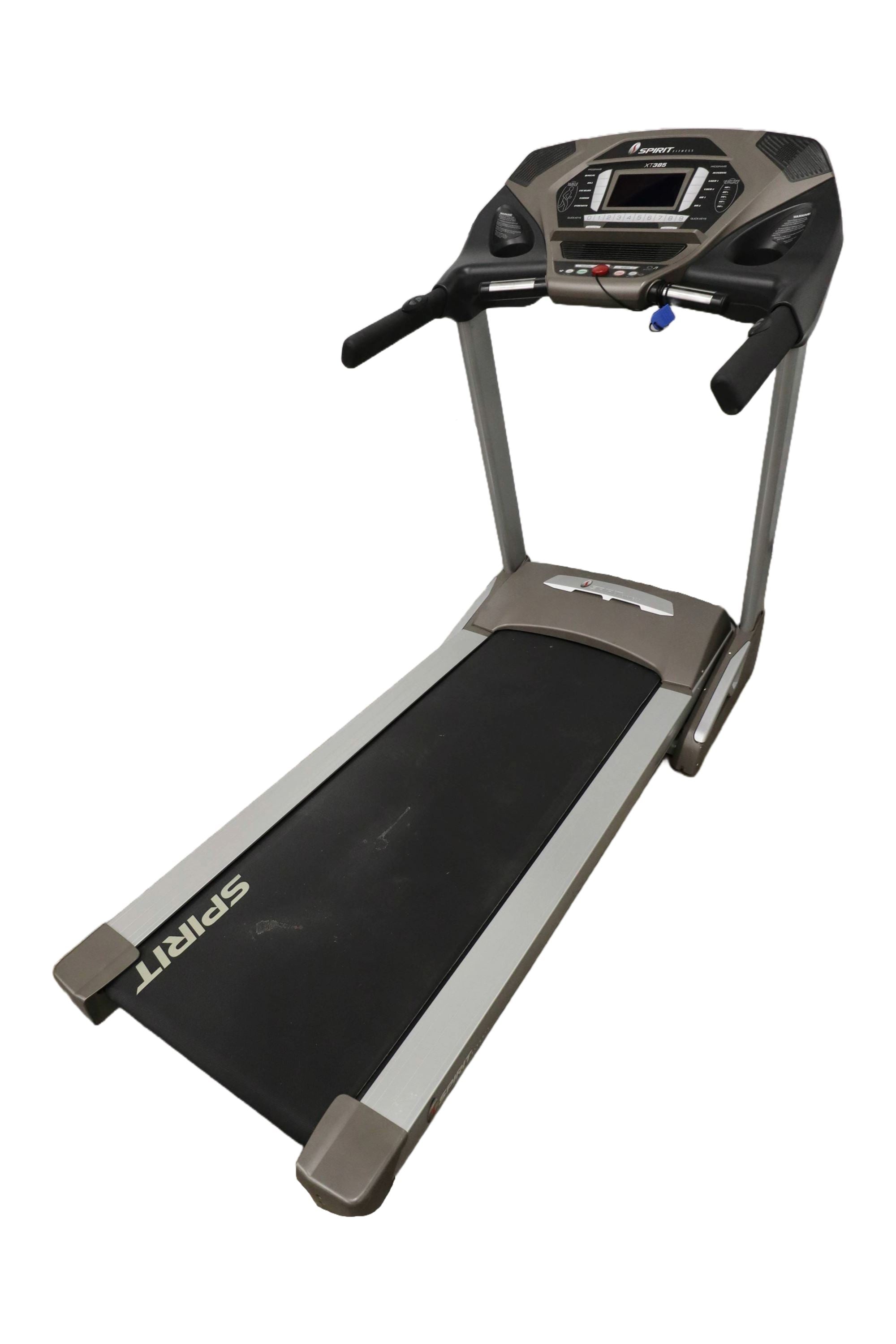 Used Spirit Fitness XT385 2011.4Q 385810 Folding Treadmill